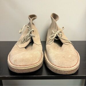 Clark’s dessert boots suede